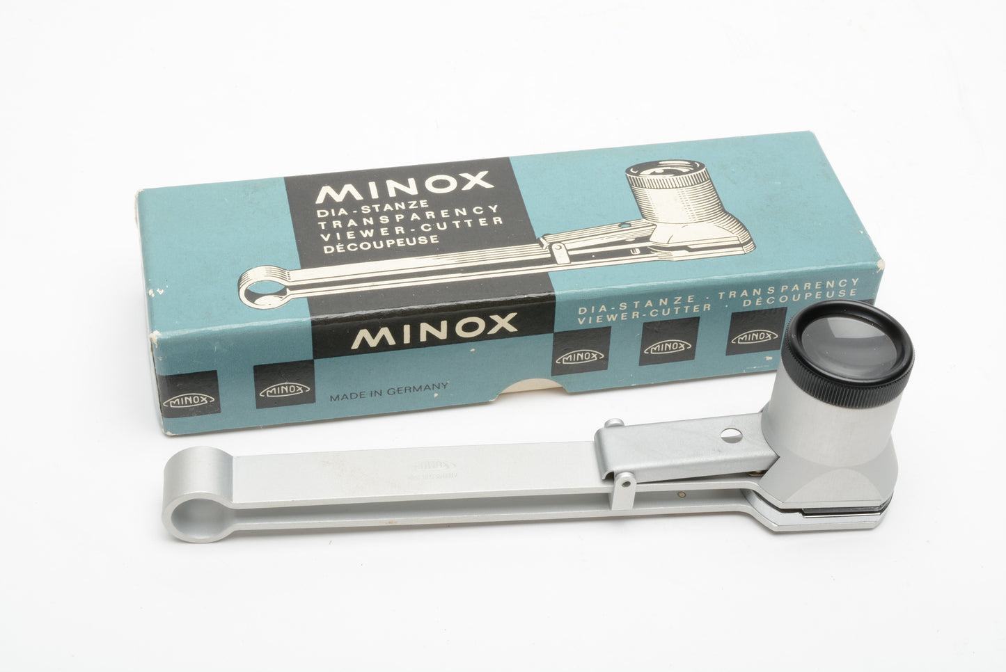 Minox Dia-Stanze transparency viewer for Model B, very clean, boxed