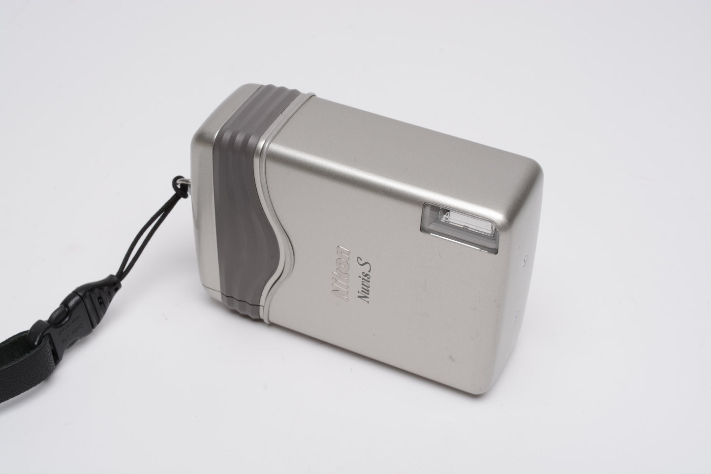 Nikon Nuvis S APS camera w/Roll of film!, Tested, Great! Stainless steel