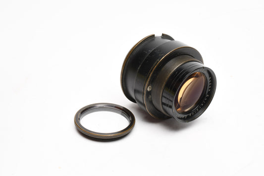 Kodak Ektar 125mm brass enlarging lens, nice, vintage