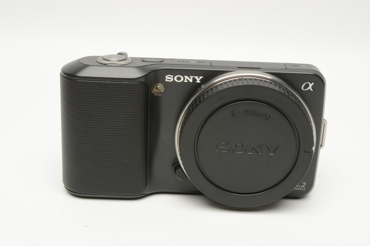 Sony NEX-3 camera body, 2batts, charger, strap +Flash, Only 6750 Acts