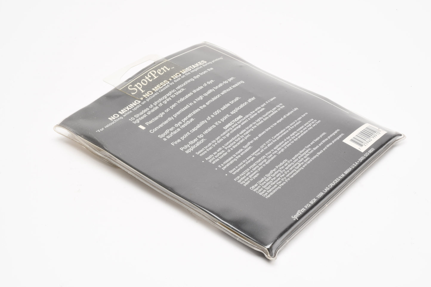 SpotPen for Spotting Black White Prints Photography, New in pack