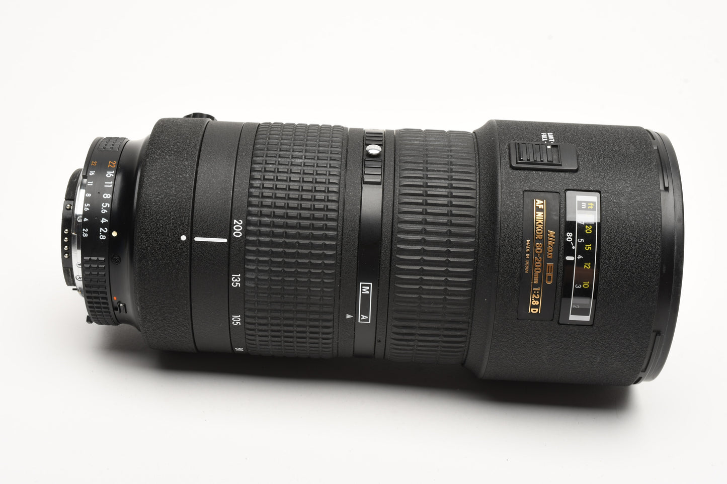 Nikon Nikkor AF 80-200mm f2.8 D ED w/Case, caps, and Hoya UV filter, Great!