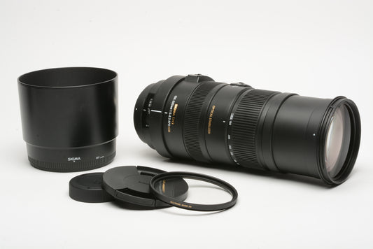 Sigma AF 150-500mm f5-6.3 APO HSM OS telephoto zoom lens for Pentax AF