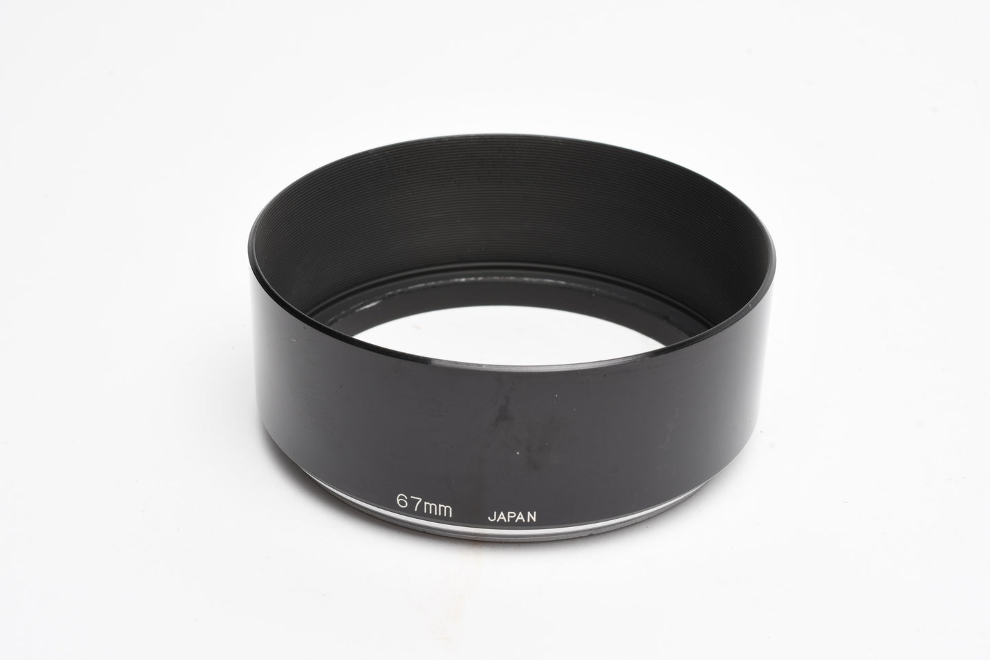 Vivitar Metal Lens Hood 67mm, Clean, 25mm deep