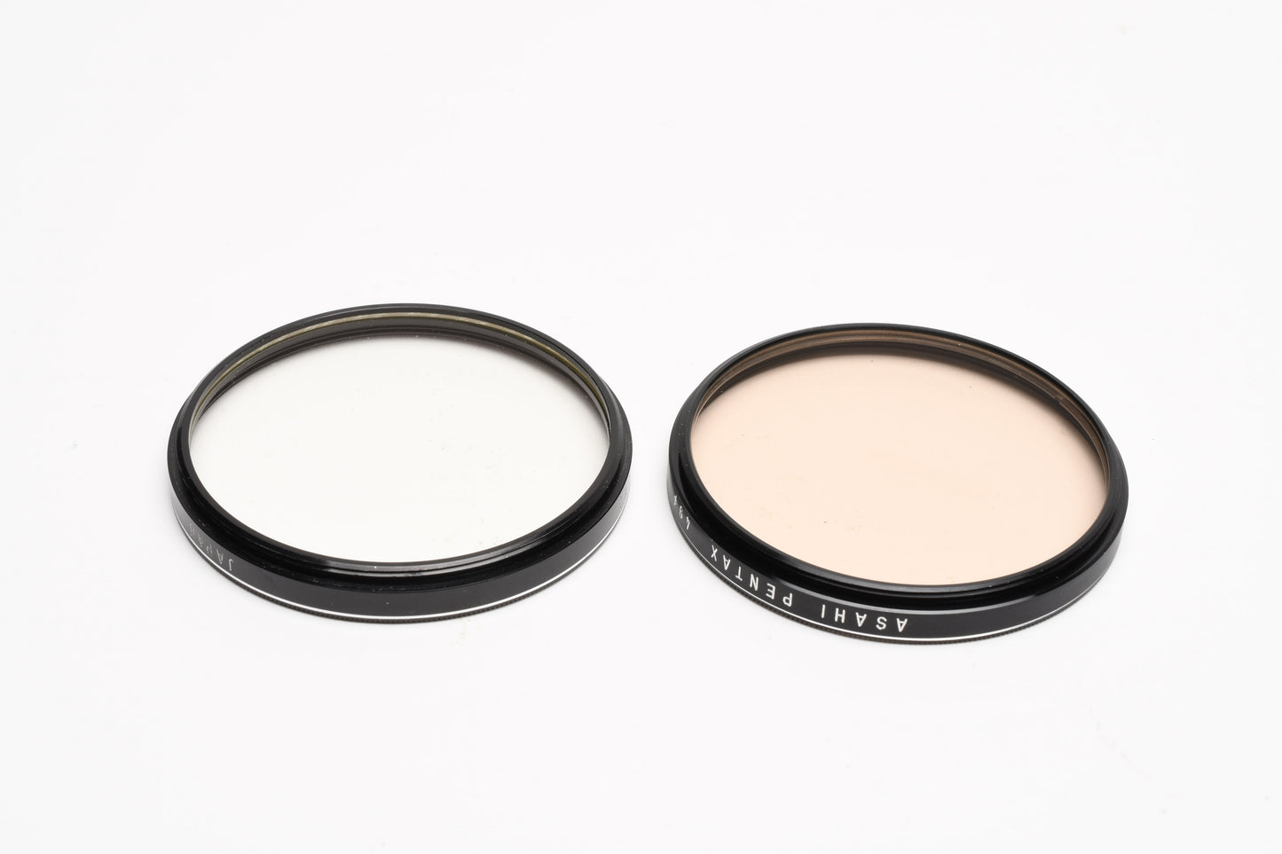 Pentax set of 2 49mm filters:  L39 UV and Cloudy, in case