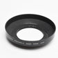 Vivitar Wide angle Metal Lens Hood 55mm, Clean, ~17mm deep