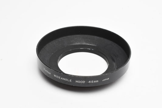 Vivitar Wide angle Metal Lens Hood 55mm, Clean, ~17mm deep
