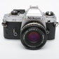 Nikon FG 35mm SLR w/Nikon E 50mm f1.8 lens, new seals, UV, tested, nice!