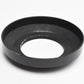 Vivitar Wide angle Metal Lens Hood 55mm, Clean, ~17mm deep