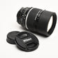 Nikon AF Nikkor 135mm F2 D lens (Defocus Image Control), Caps, Sharp!