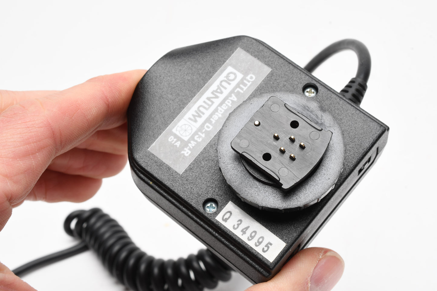 Quantum D13w-R QTTL Flash Adapter, manual, tested