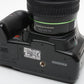 Pentax K100D DSLR w/18-55mm f3.5-5.6 zoom, manuals, book, strap, cap, UV, Clean!