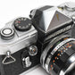 Petri Flex V 35mm SLR Film Camera w/55mm f2 Lens, 1/2 case, Tested