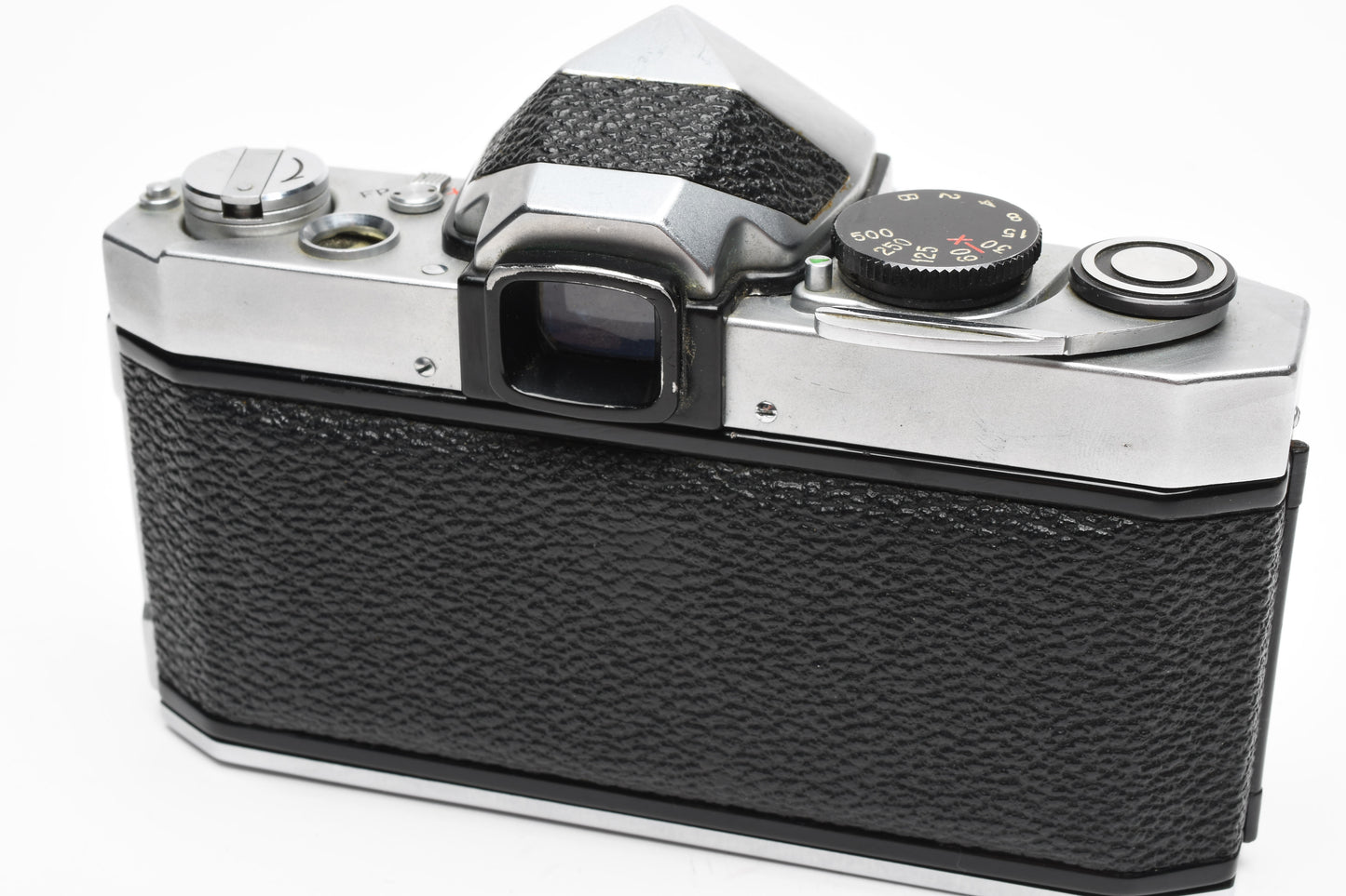 Petri Flex V 35mm SLR Film Camera w/55mm f2 Lens, 1/2 case, Tested