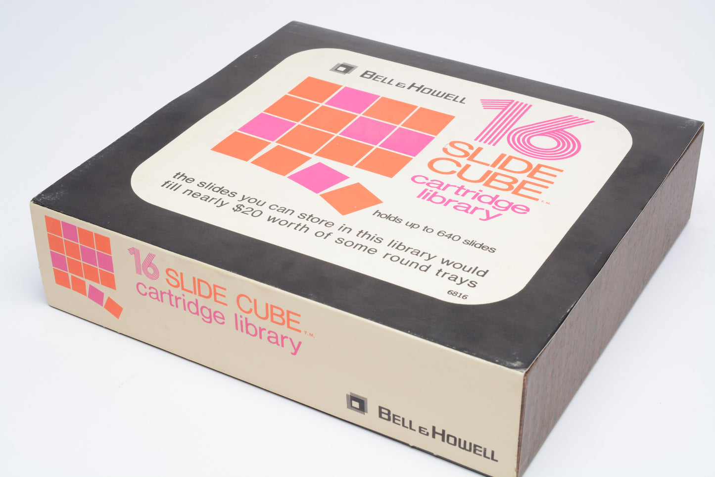 Bell & Howell Slide Cube trays (Set of 16), New in Box