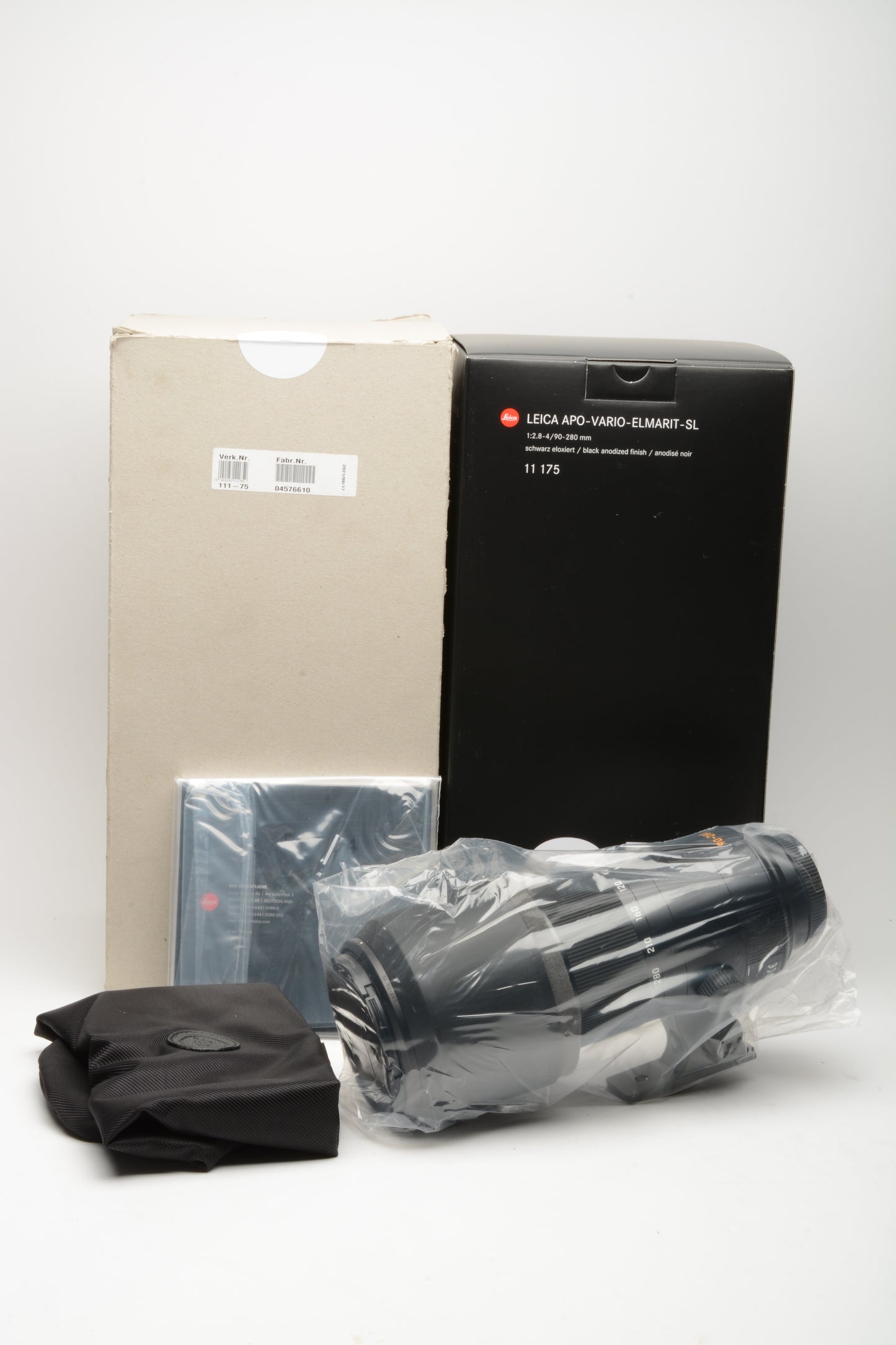 Leica APO-Vario-Elmarit-SL 90-280mm f2.8-4 Lens 11175 NIB