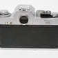 Nikon Nikkormat EL 35mm SLR Chrome Body w/50mm f2 Lens, New seals, Good!