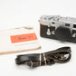 Leica M3 DS Double Stroke Rangefinder Camera Body Chrome, Full CLA, 6M Warranty