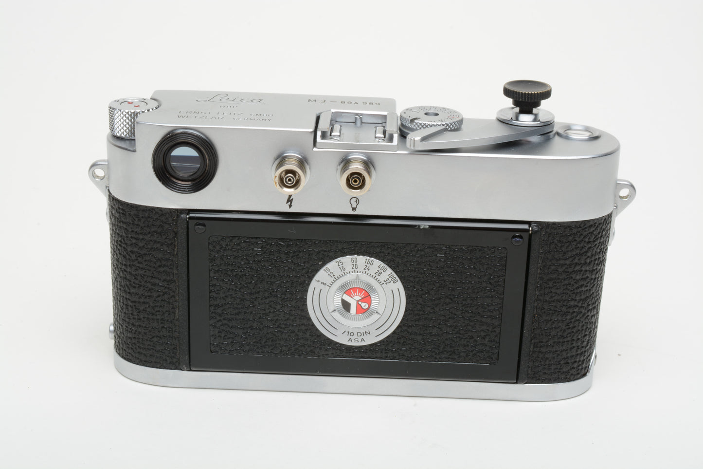 Leica M3 DS Chrome 35mm Rangefinder w/Summaron 3.5cm f3.5 Full CLA, Nice!