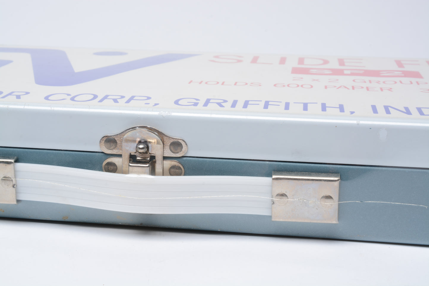 Smith Victor Slide File (SF2) for 2”x2” 35mm Slides (Blue/White) - New/Sealed