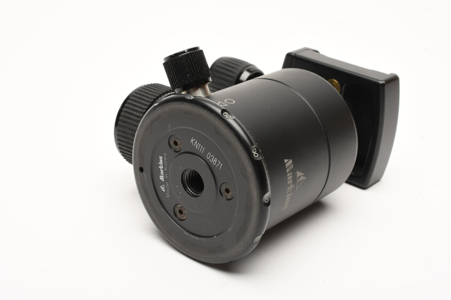 Markins Q-Ball M10-L Ball Head with Knob Release Quickshoe (No QR plate)