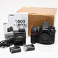 Nikon D800 DSLR body, USA, 2X batts+charger, manuals Only 1328 Acts!! Mint-