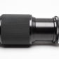 Vivitar 75-205mm f3.8 Canon FD Mount Lens, Caps, Great!