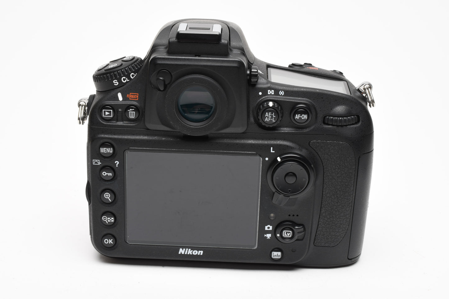 Nikon D800 DSLR body, USA, 2X batts+charger, manuals Only 1328 Acts!! Mint-