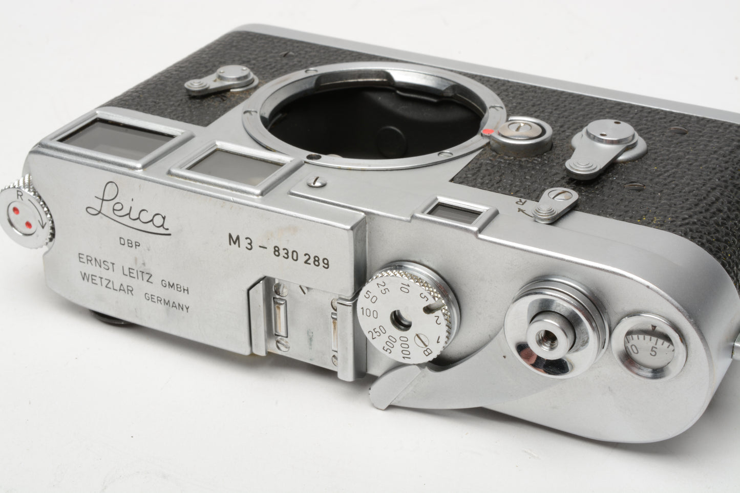 Leica M3 DS Double Stroke Rangefinder Camera Body Chrome, Full CLA, 6M Warranty