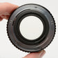 Pentax SMC MF 50mm f1.4 prime lens, caps, clean & sharp