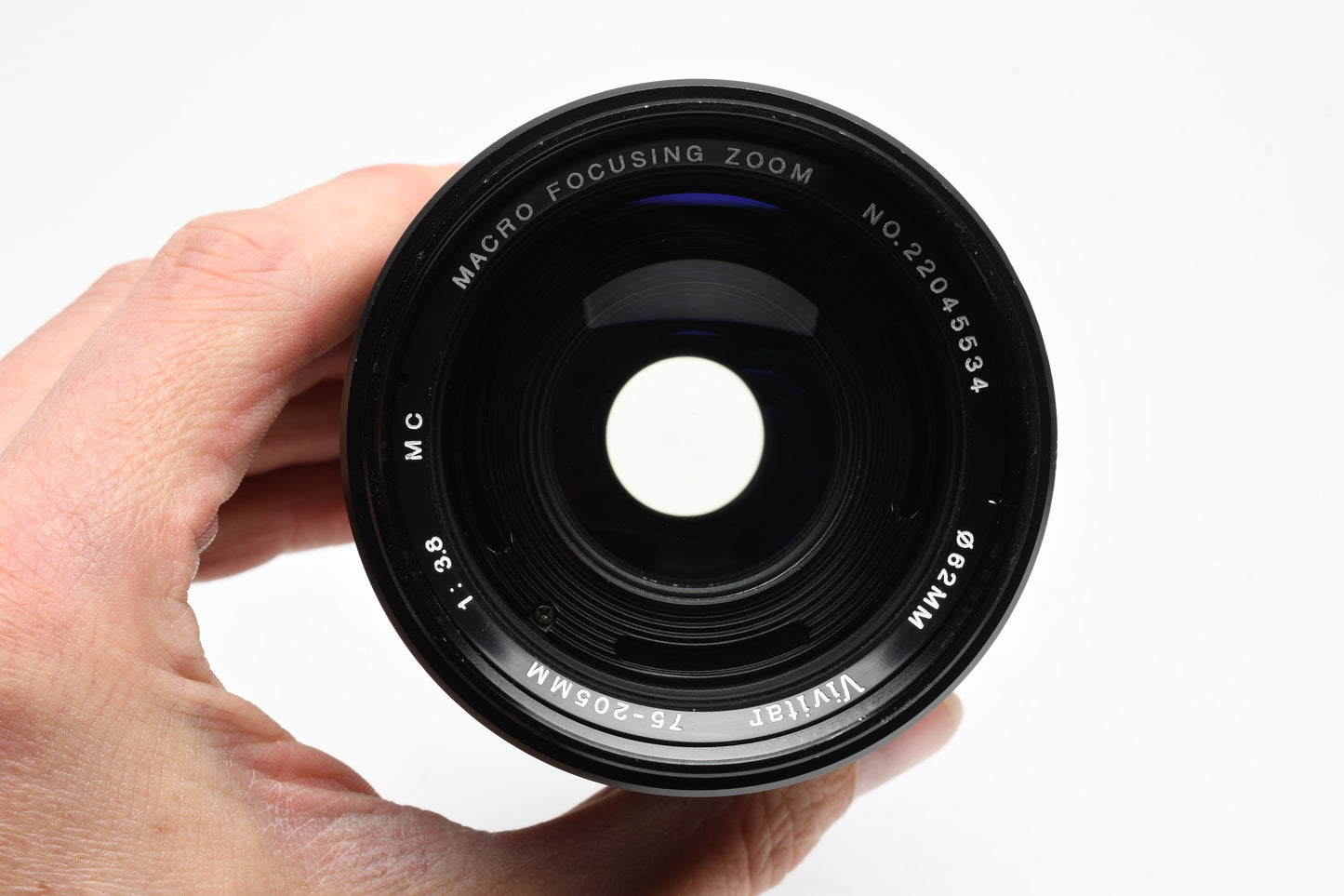 Vivitar 75-205mm f3.8 Canon FD Mount Lens, Caps, Great!
