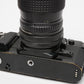 Canon A-1 35mm SLR Body w/Tokina 35-105mm f3.5-4.3 zoom, Strap, New Seals