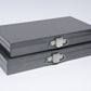 2x Gray Slide Files - Each Holds 150 2”x2” 35mm Slides, Clean