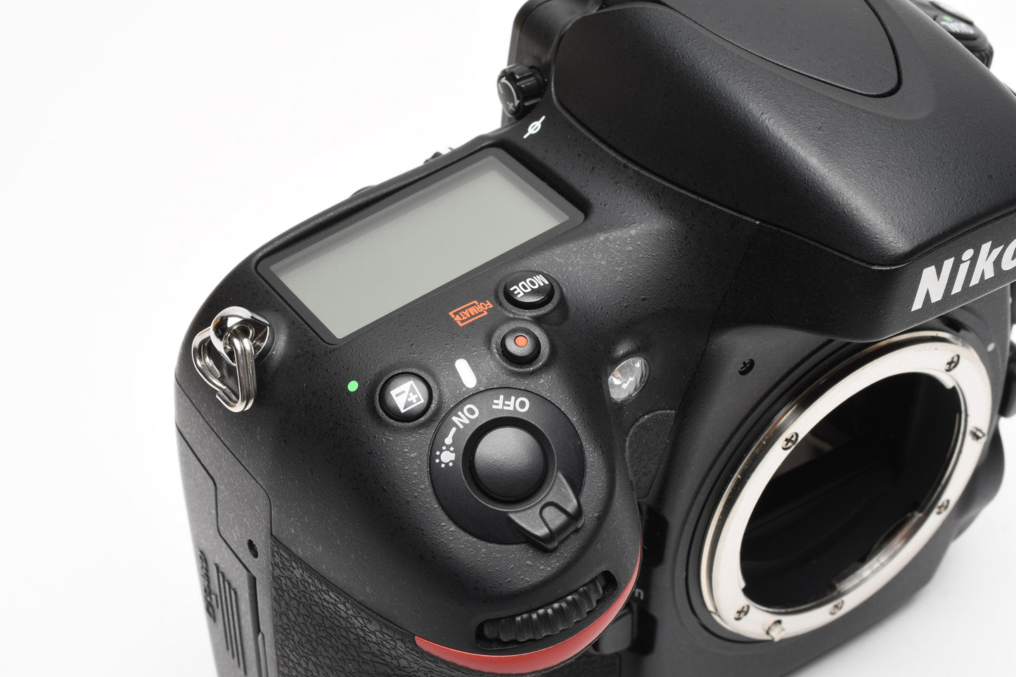 Nikon D800 DSLR body, USA, 2X batts+charger, manuals Only 1328 Acts!! Mint-