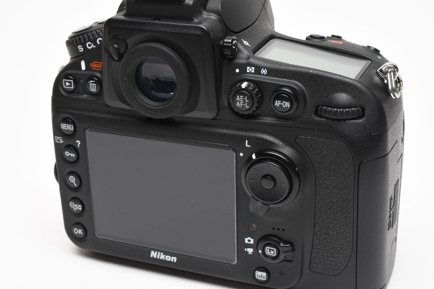 Nikon D800 DSLR body, USA, 2X batts+charger, manuals Only 1328 Acts!! Mint-