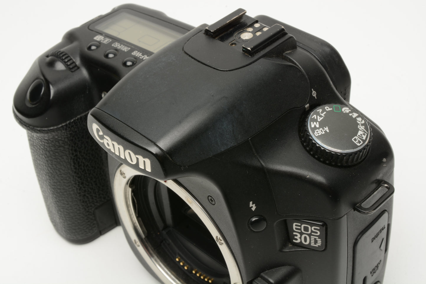 Canon EOS 30D DSLR Body, 2batts+charger+strap+manual, Good bundle