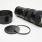 Hasselblad Variogon Schneider F 140-280mm F5.6 Macro Zoom Lens, UV, hood