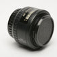 Pentax AF 50mm f1.4 prime lens, caps, clean & sharp!