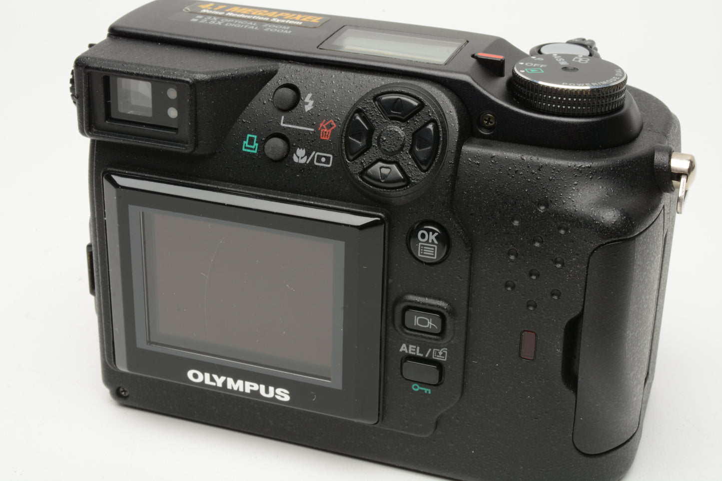 Olympus C4040zoom 4.1MP digital point&shoot w/Underwater housing, cards, Great!