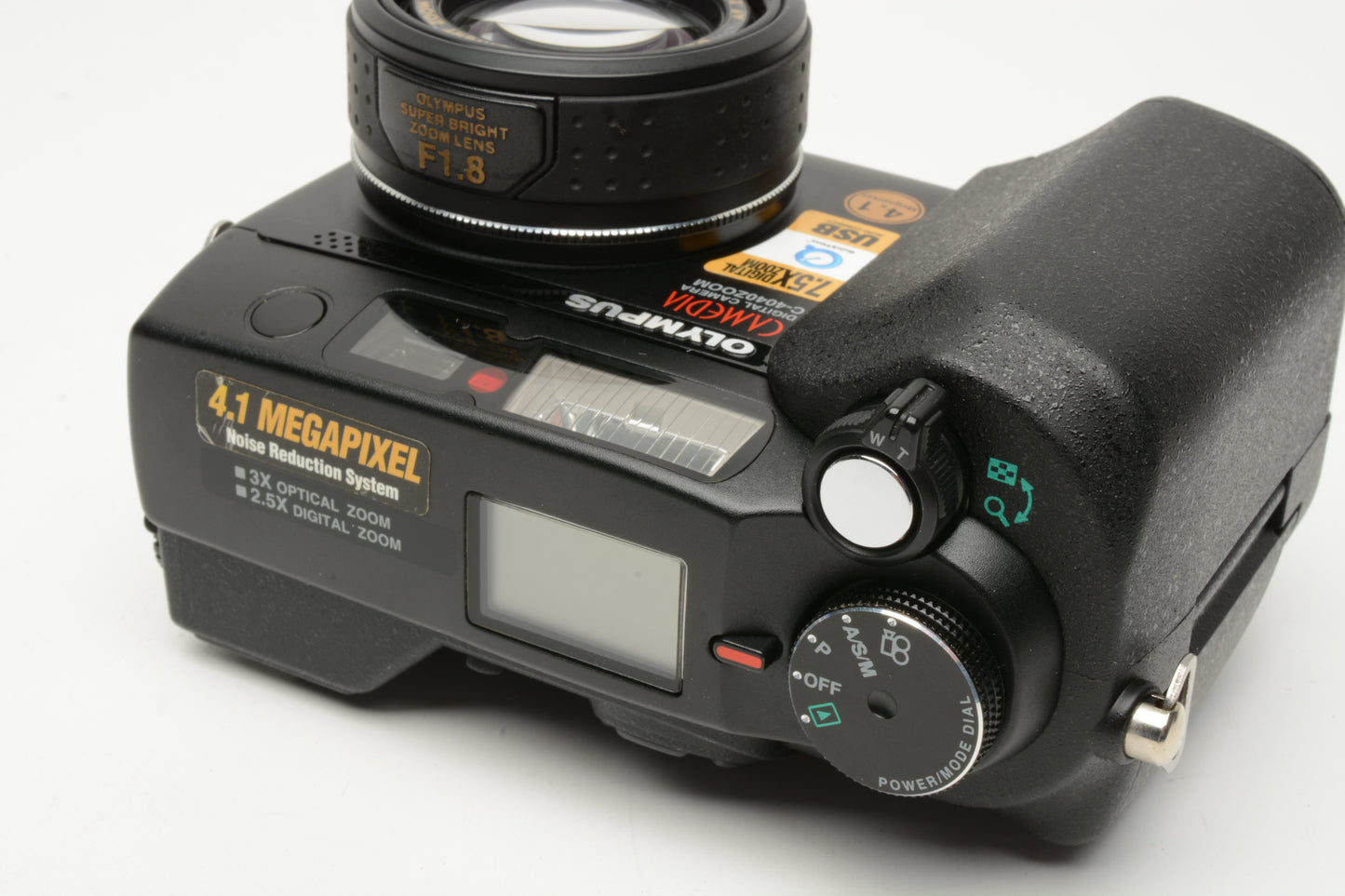 Olympus C4040zoom 4.1MP digital point&shoot w/Underwater housing, cards, Great!