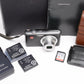 Leica C-Lux 2 Compact 7.2MP Digital Point&Shoot bundle, 2Batts, card, case, Great!