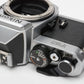 Nikon FE2 35mm SLR Chrome Body Only, Strap, New Seals!