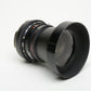 Hasselblad Zeiss Distagon T* 60mm F3.5 Lens (Black) hood, cap, Sharp!