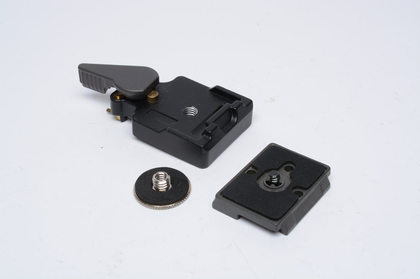 Manfrotto Quick Change Rectangular Plate Adapter #323 w/QR Plate