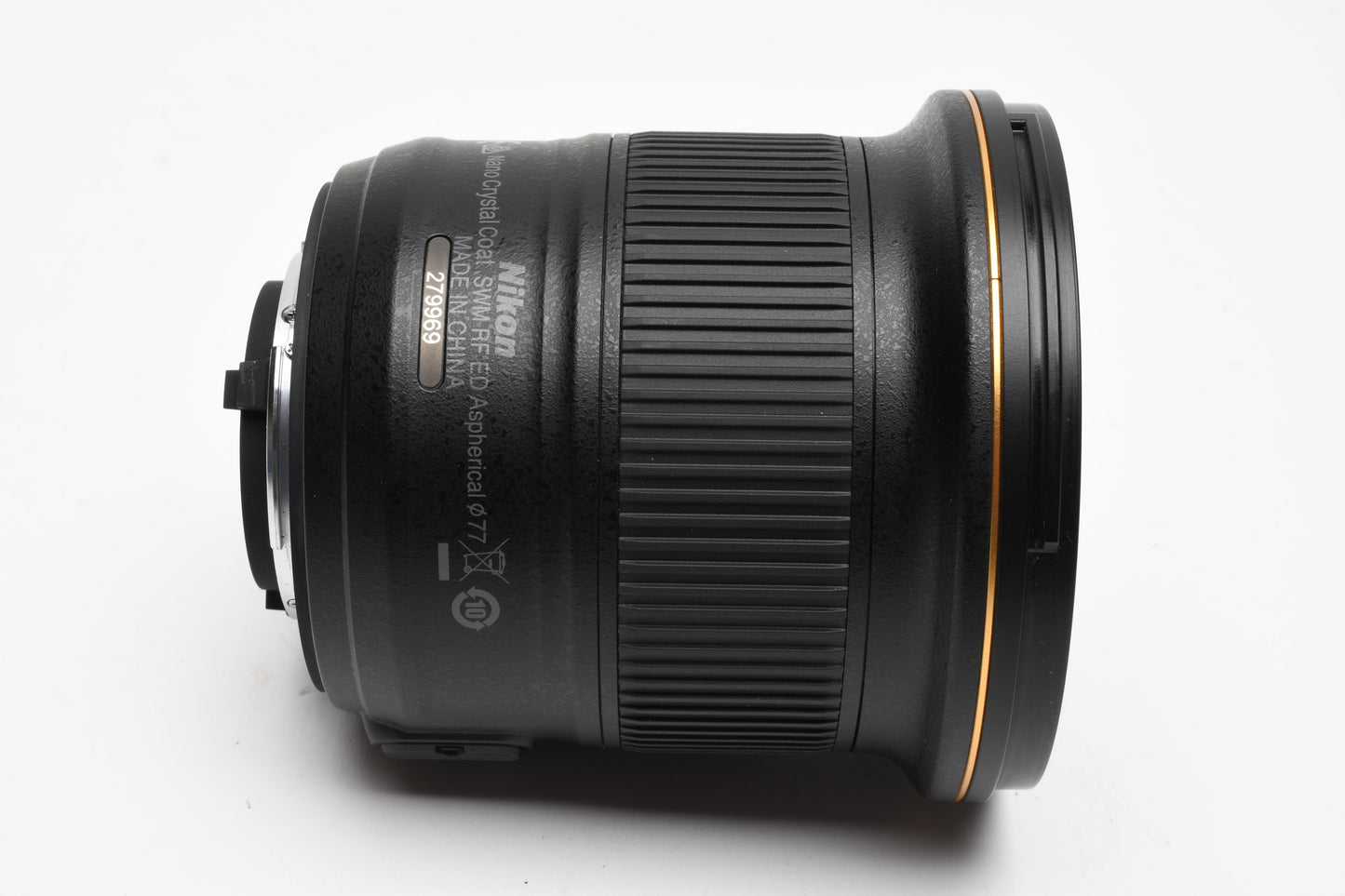 Nikon AFS 20mm f1.8G ED N wide lens, hood, pouch, Box, Mint