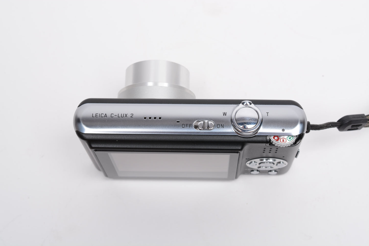 Leica C-Lux 2 Compact 7.2MP Digital Point&Shoot bundle, 2Batts, card, case, Great!