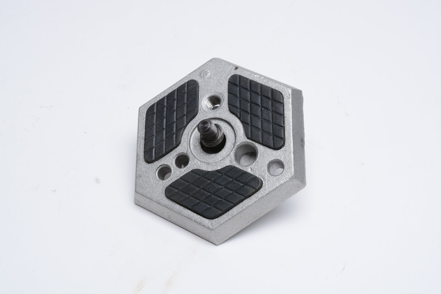 Manfrotto 030-14 Hexagonal QR Plate w/Rubber Top, Clean, Genuine