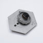 Manfrotto 030-14 Hexagonal QR Plate w/Rubber Top, Clean, Genuine