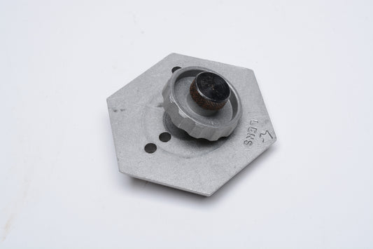Manfrotto 030-14 Hexagonal QR Plate w/Rubber Top, Clean, Genuine