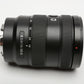 Sony E 16-55mm f2.8G Lens SEL1655G w/Caps + B&W UV filter, Mint-
